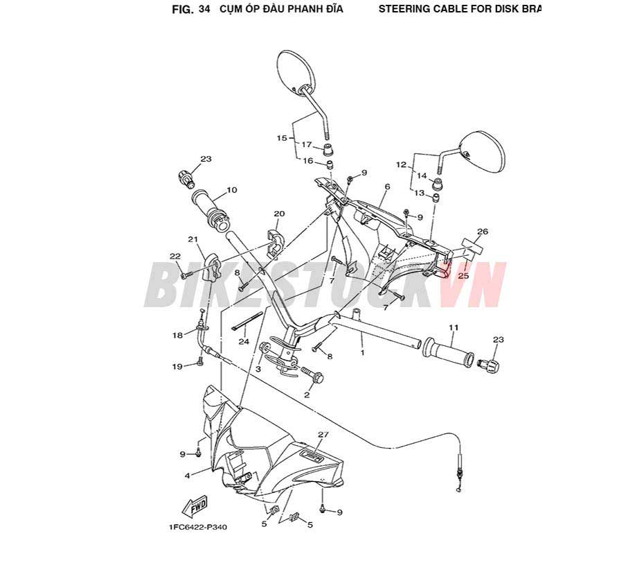 FIG-34_CỤM ỐP ĐẦU PHANH ĐĨA