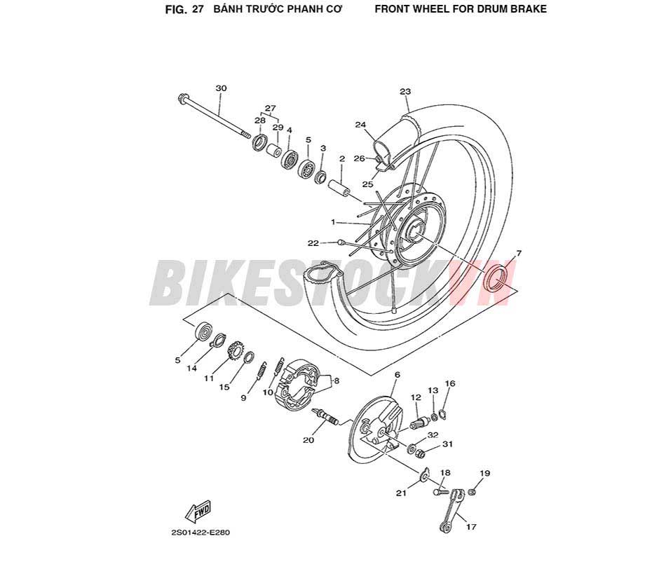 FIG-27_BÁNH TRƯỚC PHANH CƠ