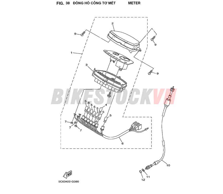 FIG-38_ĐỒNG HỒ CÔNG TƠ MÉT