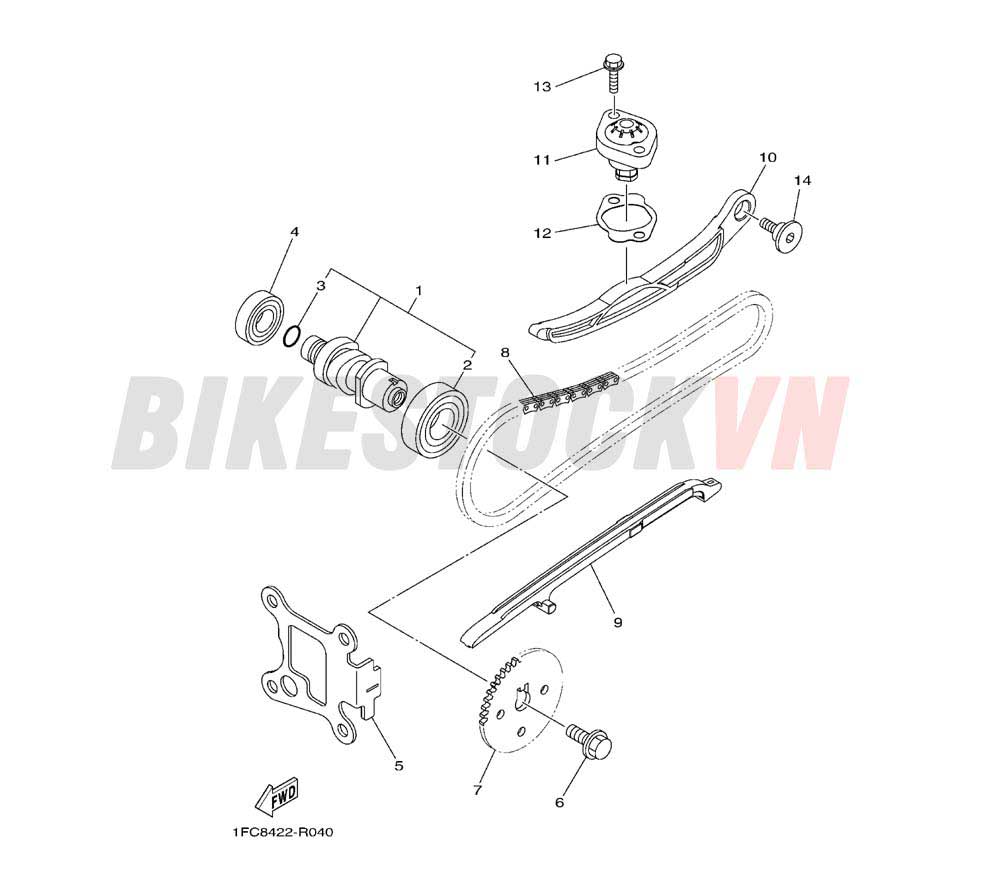 CAMSHAFT & CHAIN (1FPA/B/C/D)