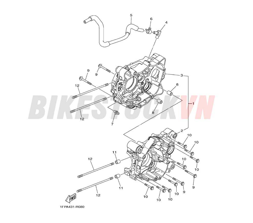 CRANKCASE (1FPA/D)