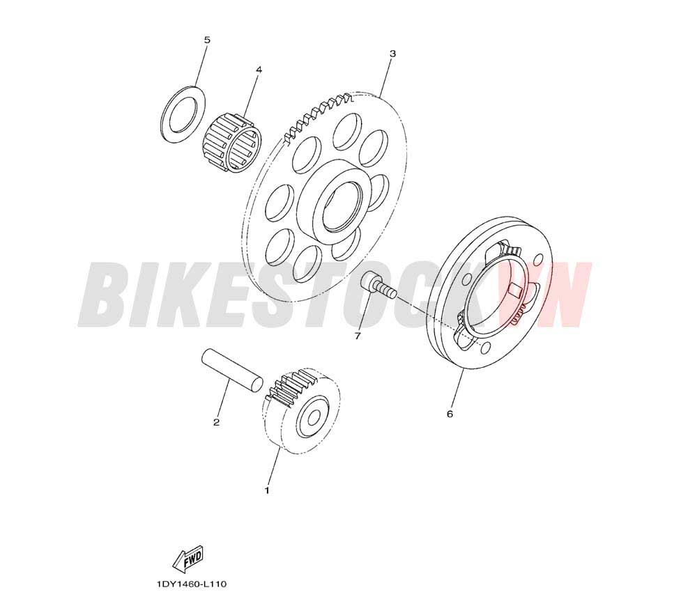 STARTER CLUTCH (1FPA/D)