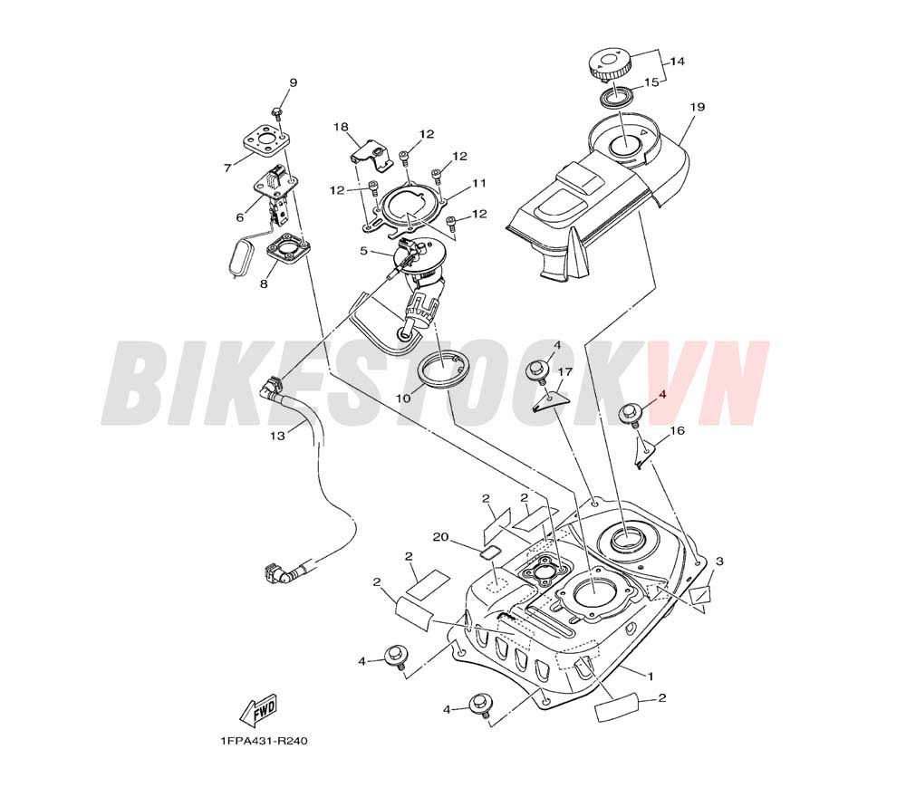 FUEL TANK (1FPA/B/C/D)