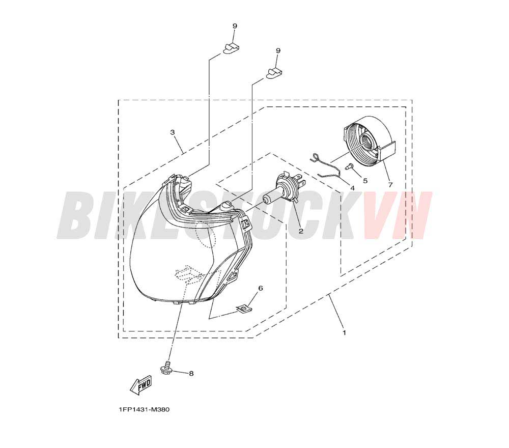 HEADLIGHT (1FPA/B/C/D)