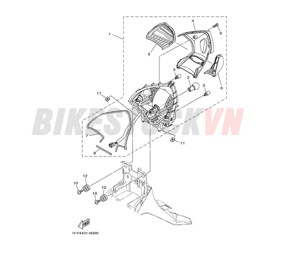 TAILLIGHT (1FPA/B/C/D)