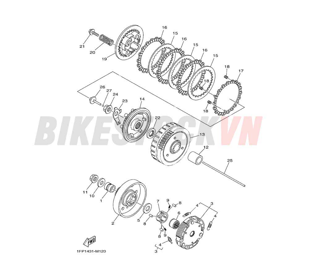 CLUTCH (1FP8/9/E/F)