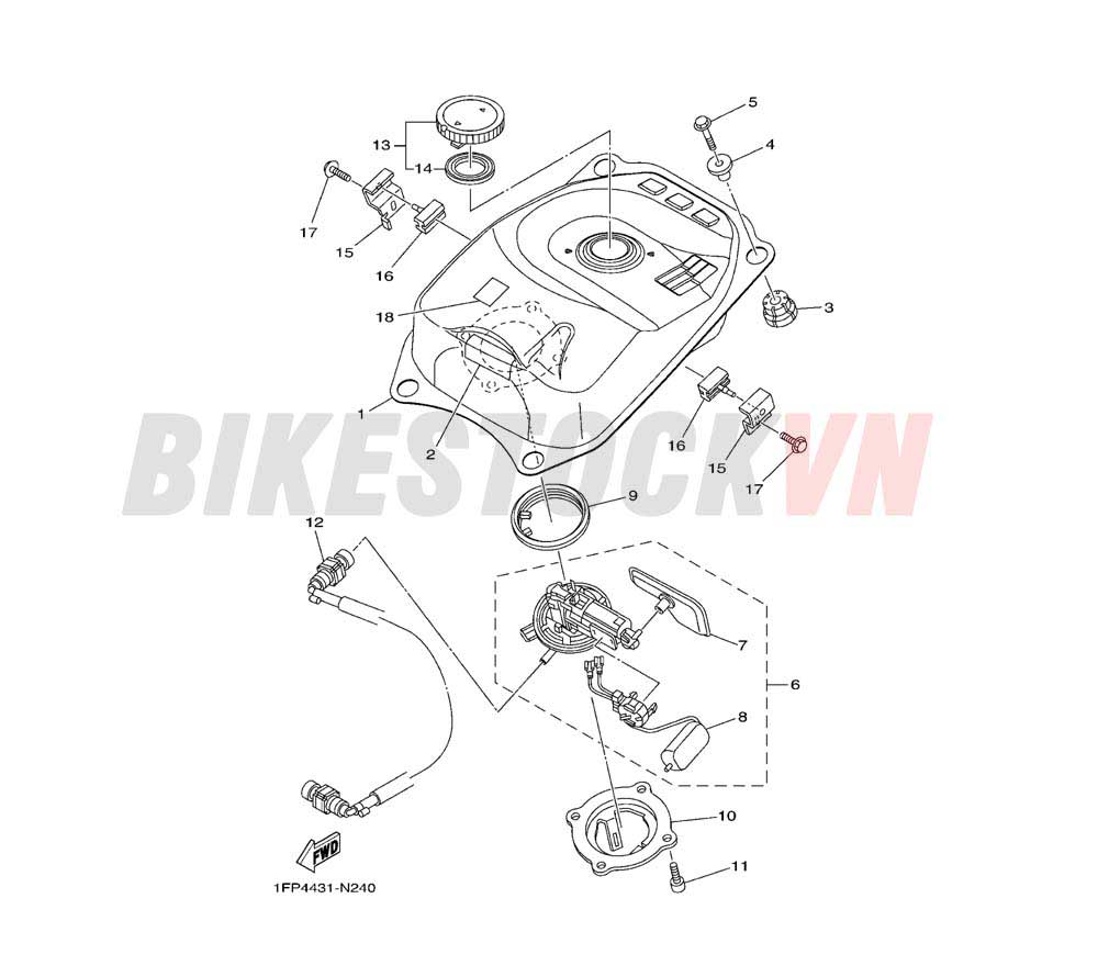 FUEL TANK (1FP8/9/E/F)