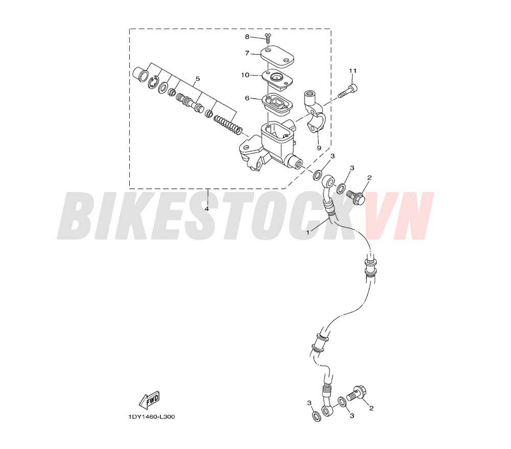 FRONT MAST0ER CYLINDER(1FP8/9/F)