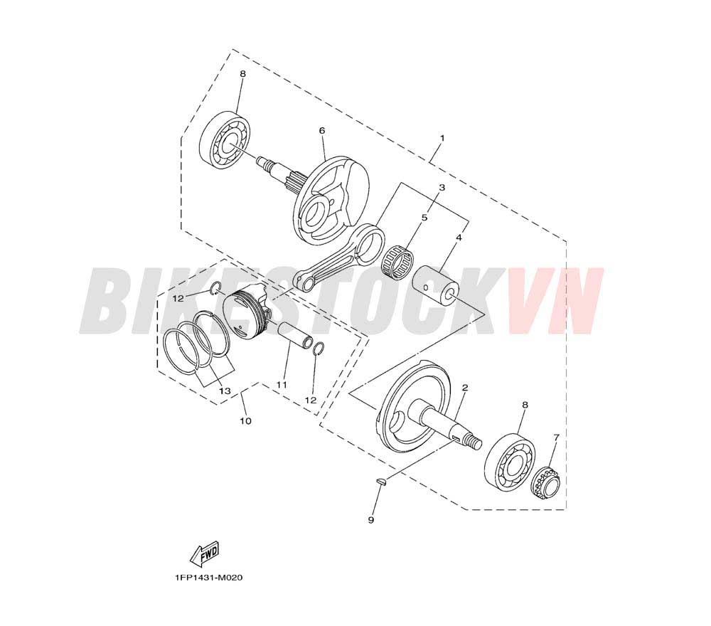 CRANKSHAFT & PISTON