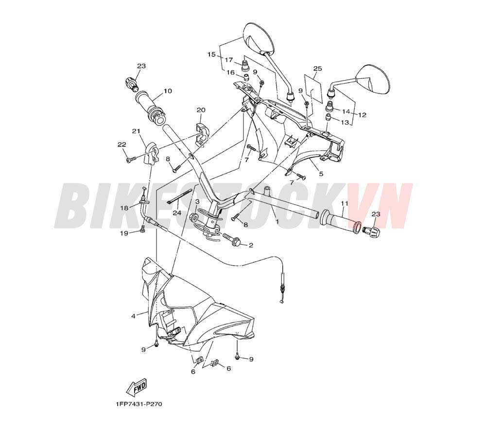 STEERING HANDLE & CABLE