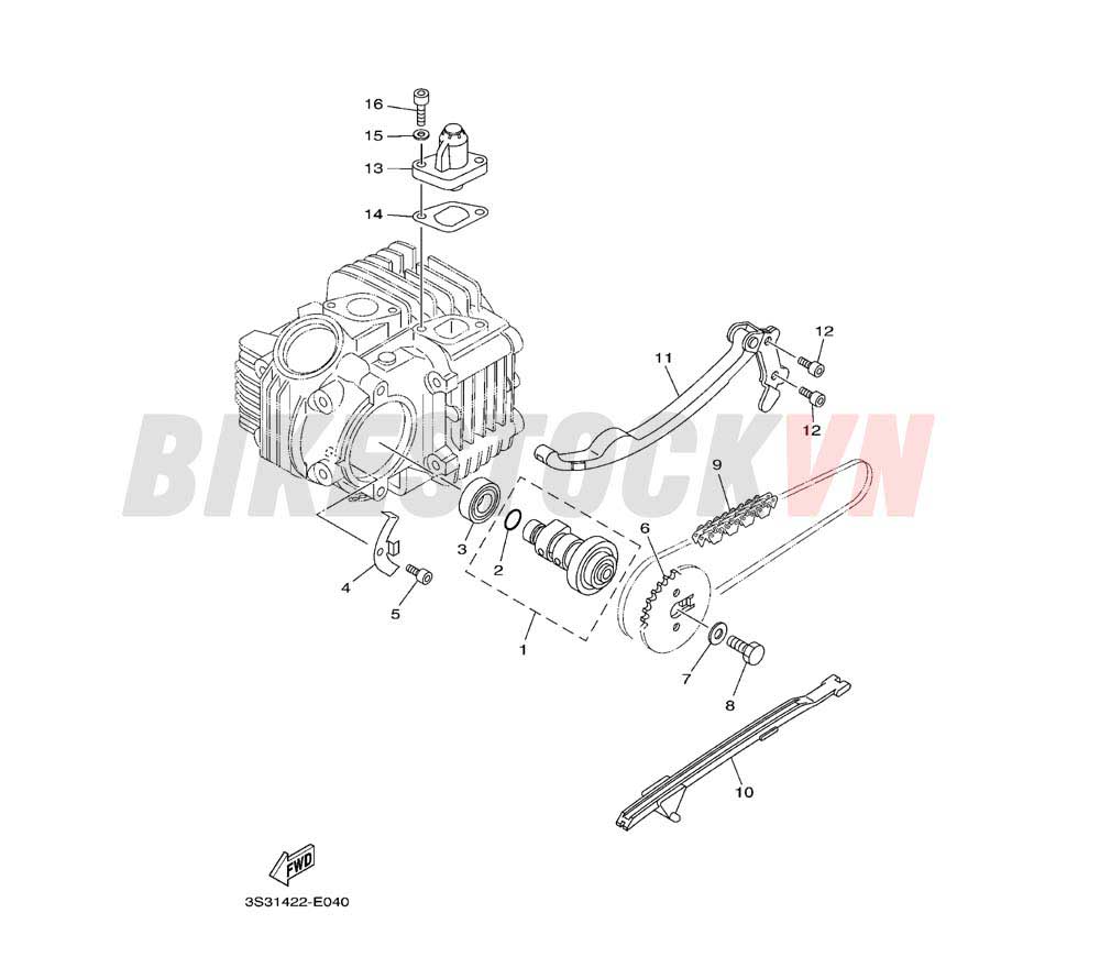 CAMSHAFT & CHAIN(50P1/S1/S2)