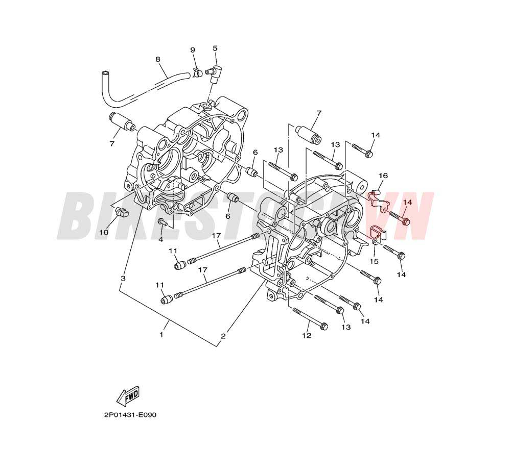 CRANKCASE (50P1/S1)