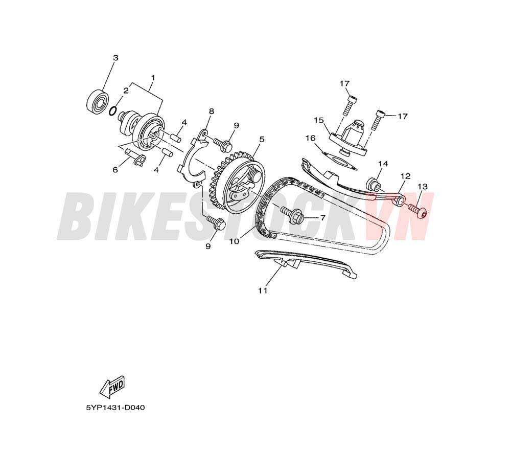 CAMSHAFT & CHAIN (2S48/49/5YP7/P8)