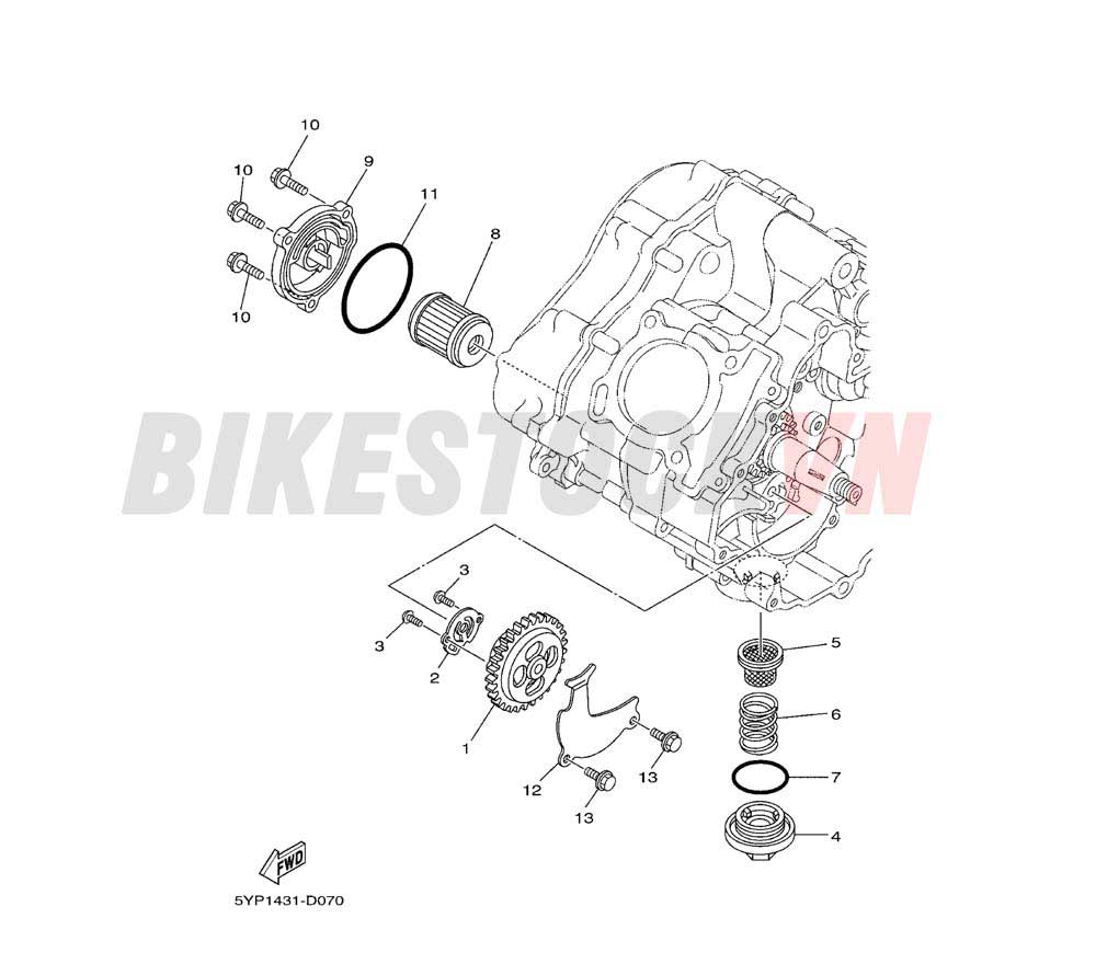 OIL PUMP (2S48/49/5YP7/P8)