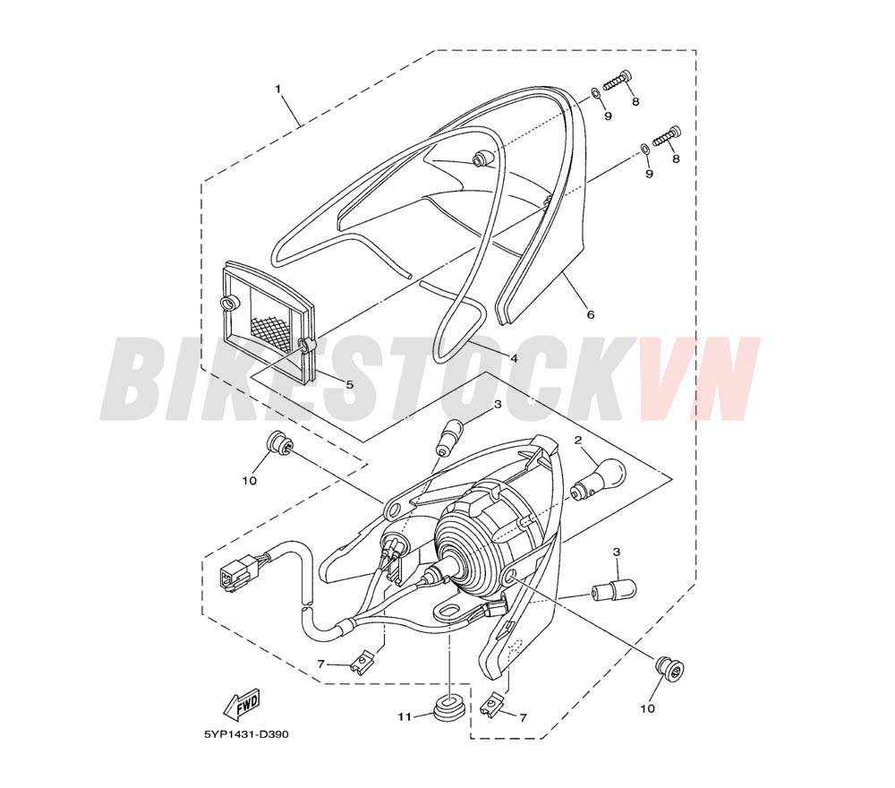 TAILLIGHT (2S48/49/5YP7/P8)