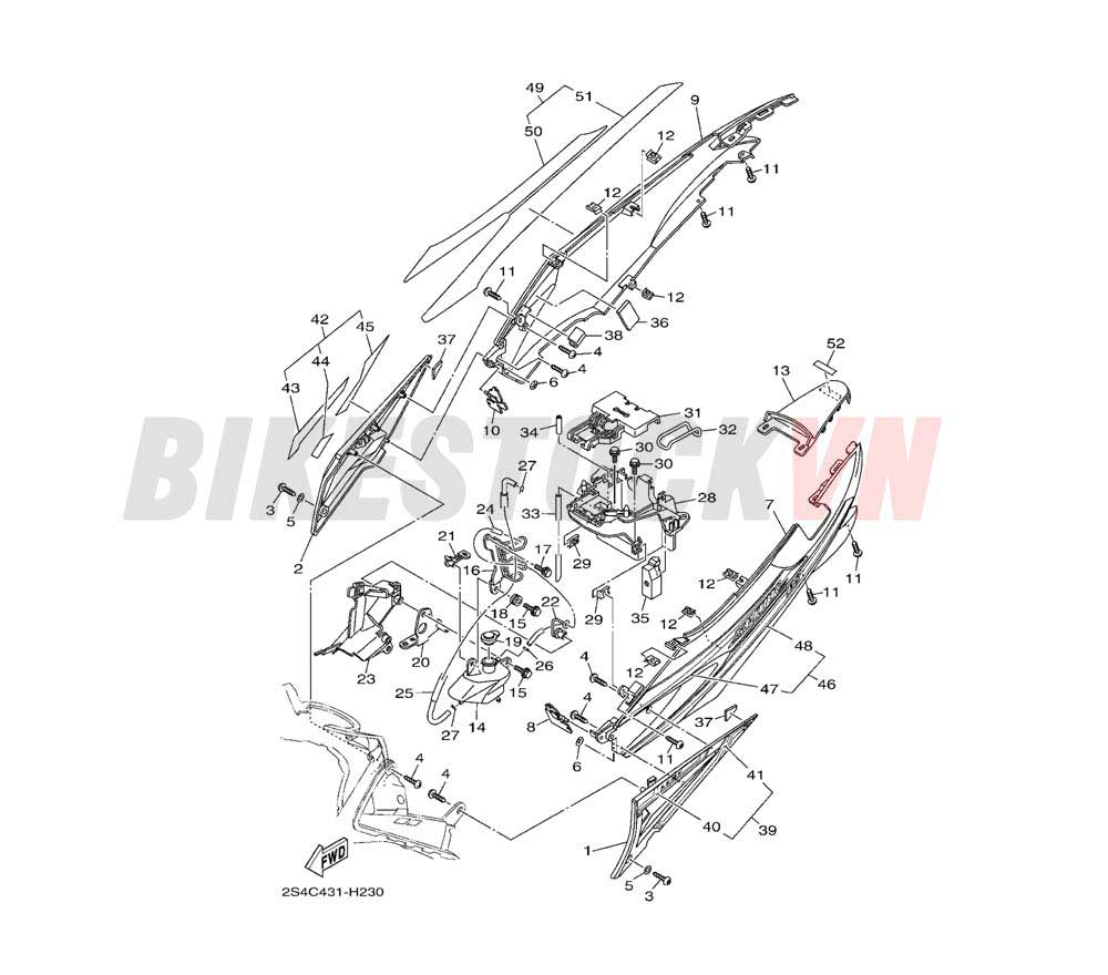 SIDE COVER (2S4C/D/5YP9/A)