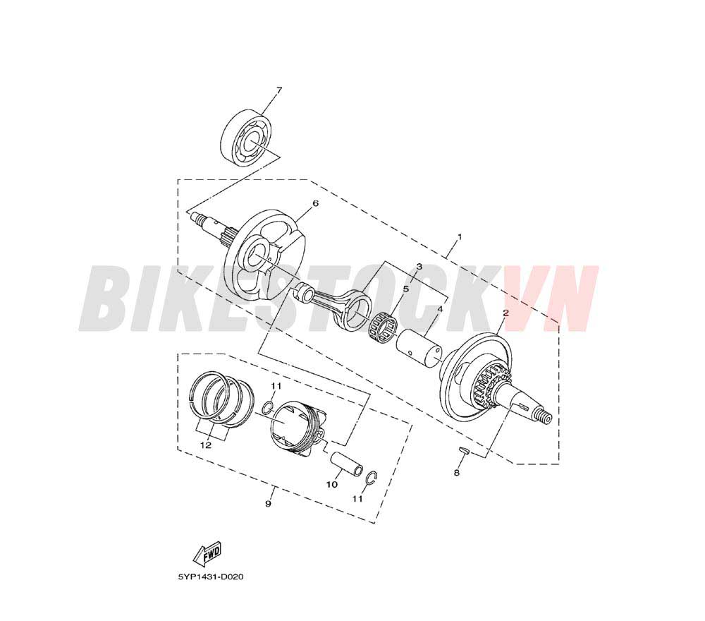 CRANKSHAFT & PISTON