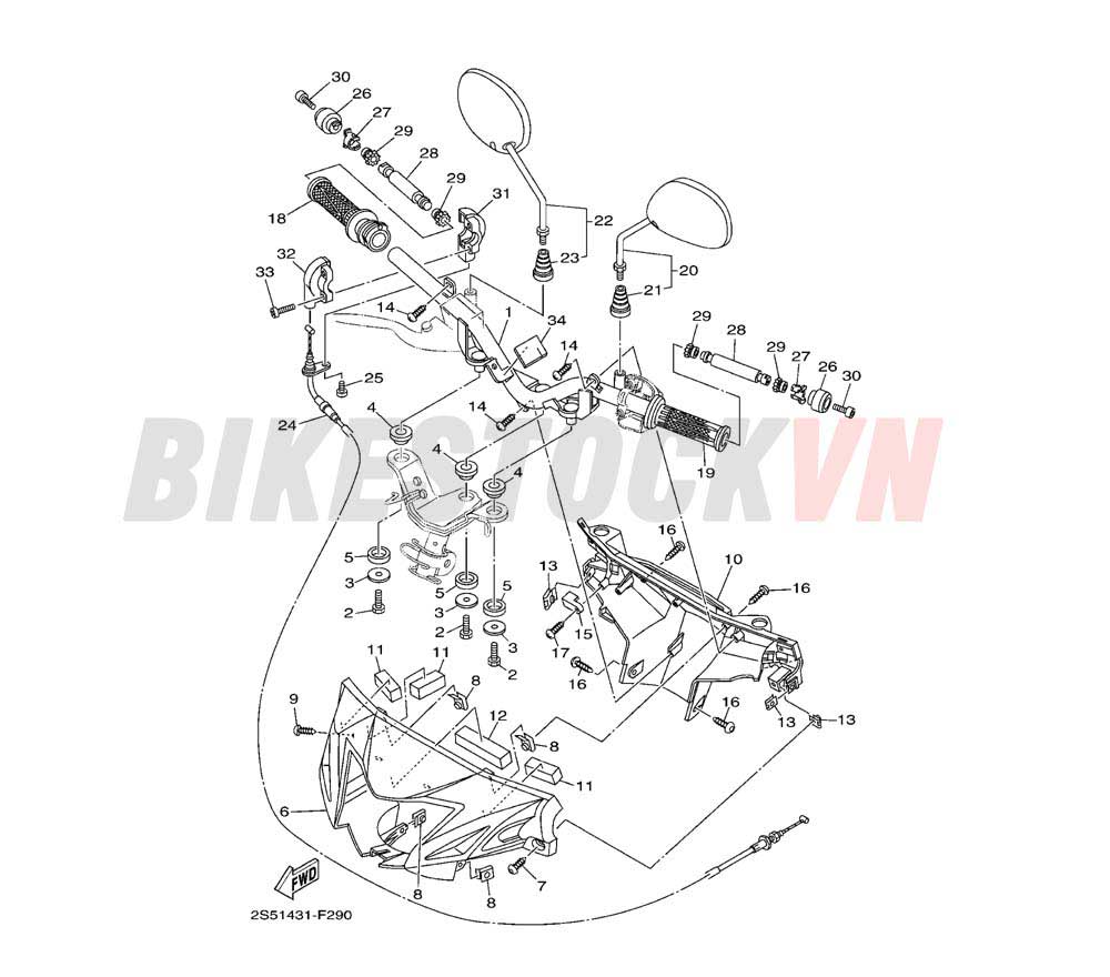 STEERING HANDLE & CABLE