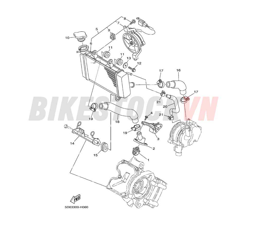 RADIATOR & HOSE(2S57/8)