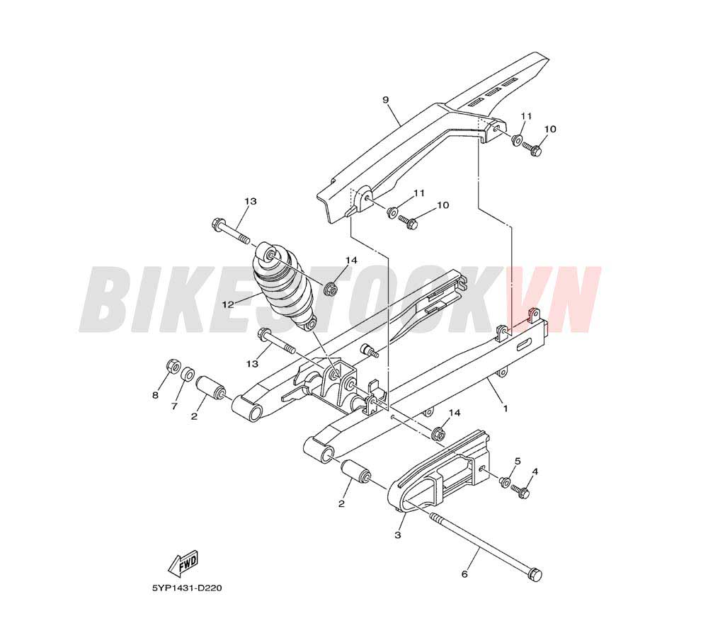 REAR ARM & SUSPENSION(2S57/8)