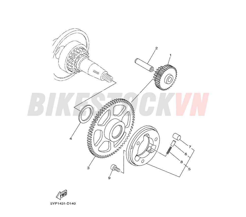 STARTER CLUTCH(2S59/A)