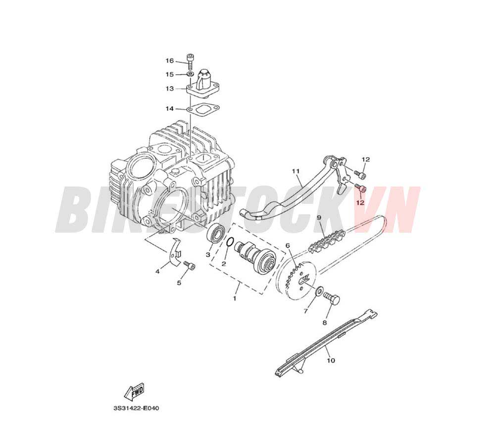 CAMSHAFT & CHAIN(2P0A/0B/15)