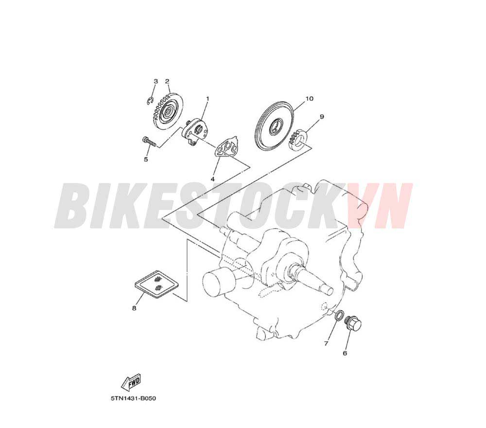 OIL PUMP(2P0A/0B/15)