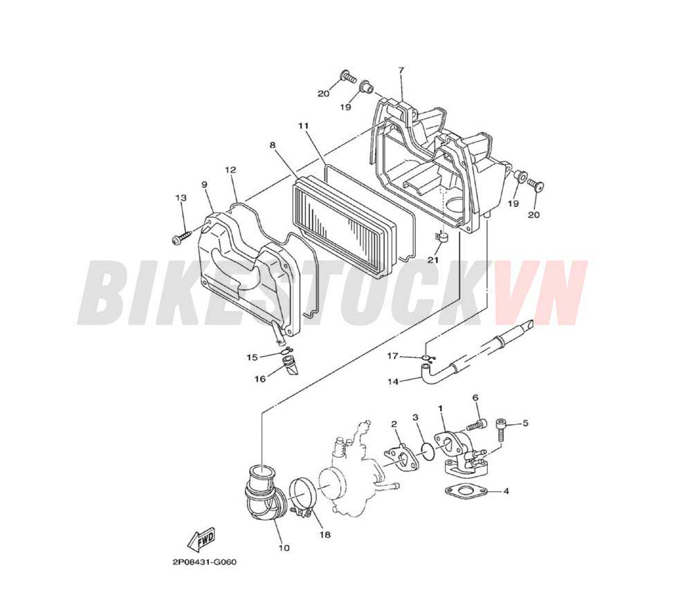 INTAKE(2P0A/0B/15)