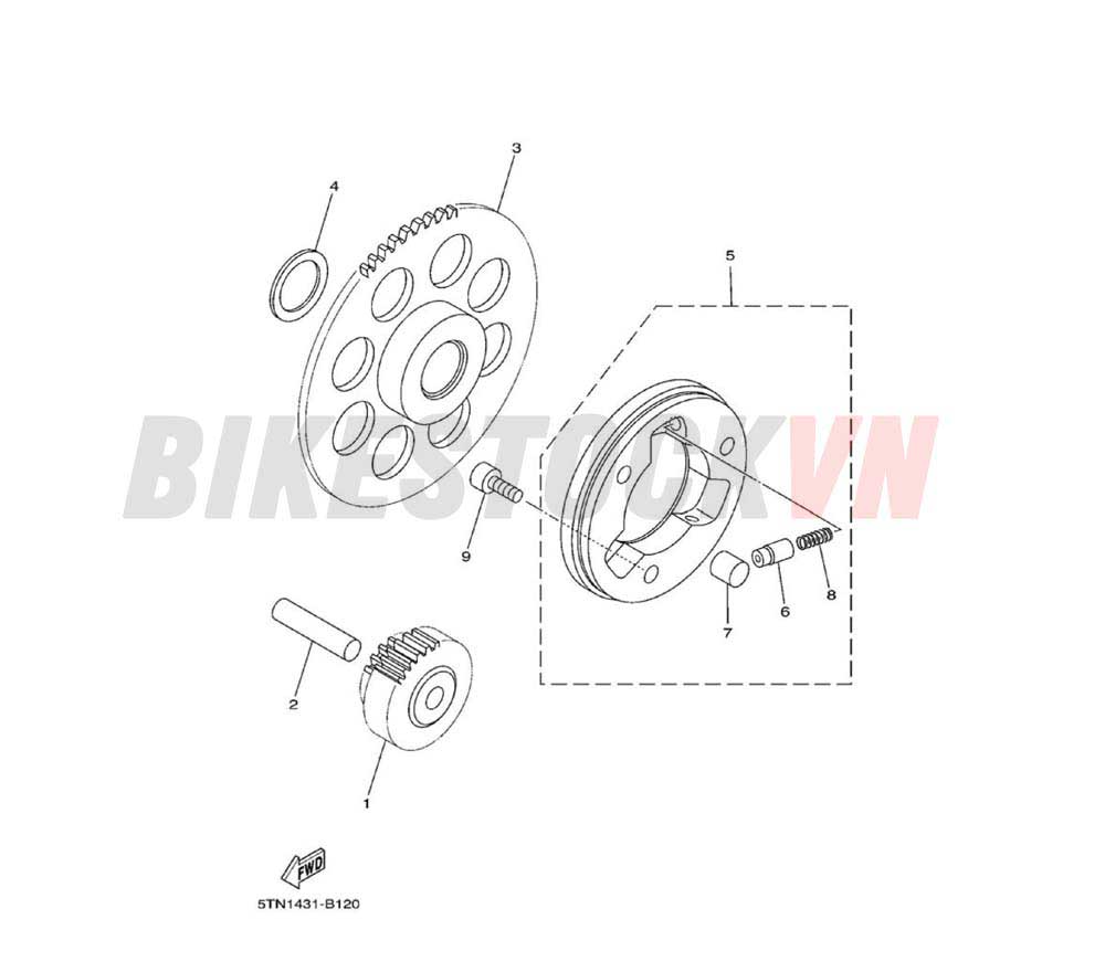 STARTER CLUTCH(2P0B)