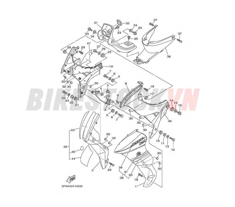 LEG SHIELD(2P0A/0B/15)