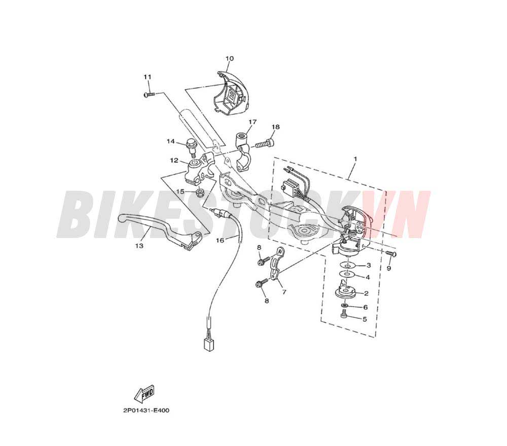 HANDLE SWITCH & LEVER(2P15)