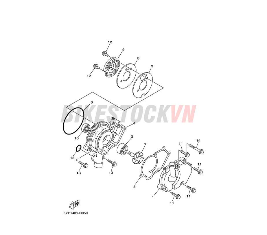 FIG-5_BƠM NƯỚC LÀM MÁT