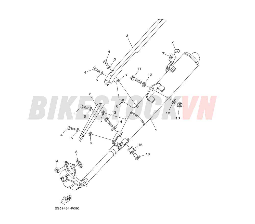 EXHAUST(2S5B/C)