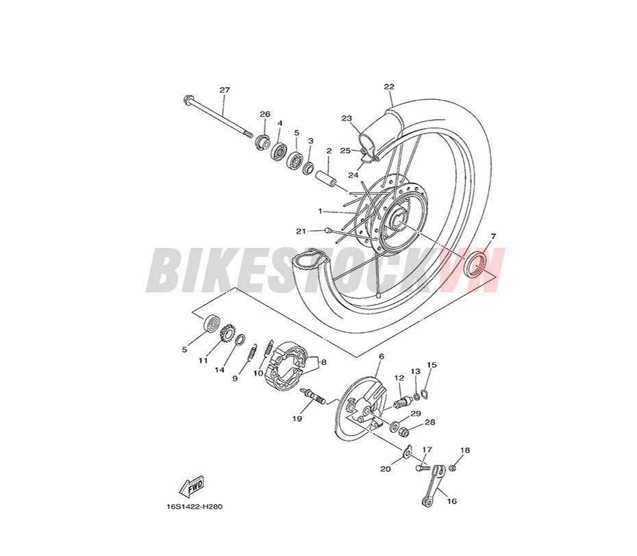 FIG-27_BÁNH TRƯỚC THẮNG ĐĨA ĐÙM