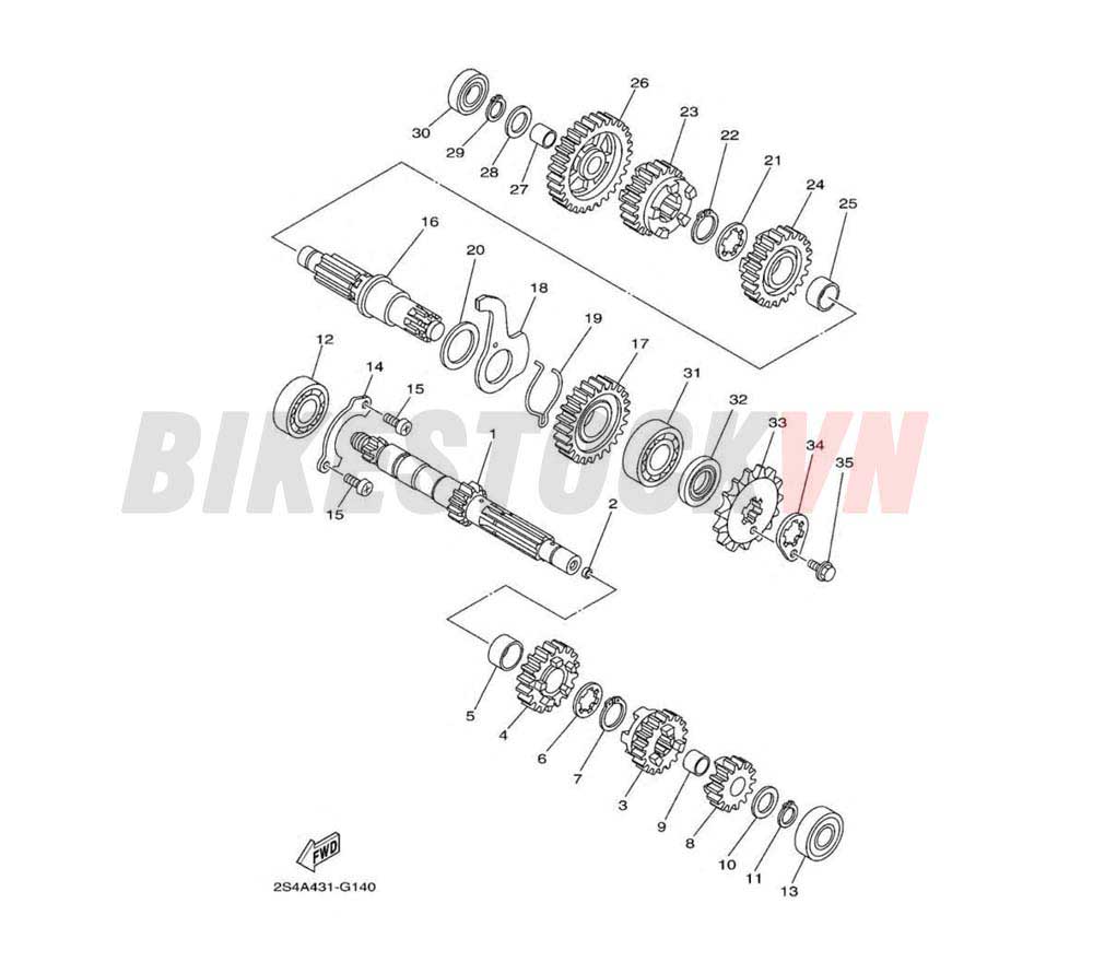 TRANSMISSION(2S4A/4B)