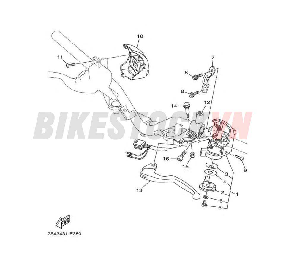 HANDLE SWITCH & LEVER(2S4A/4B)