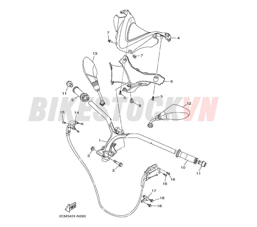 STEERING HANDLE & CABLE