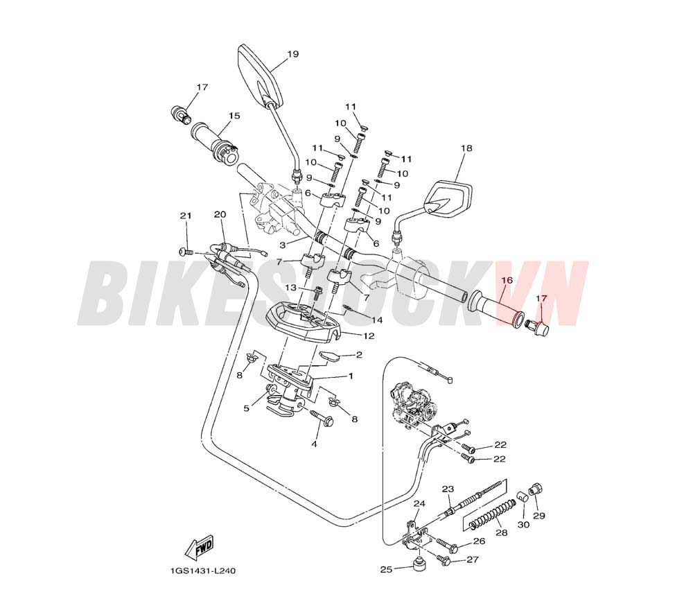 STEERING HANDLE & CABLE