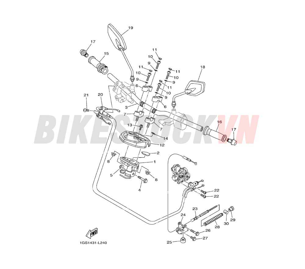 STEERING HANDLE & CABLE