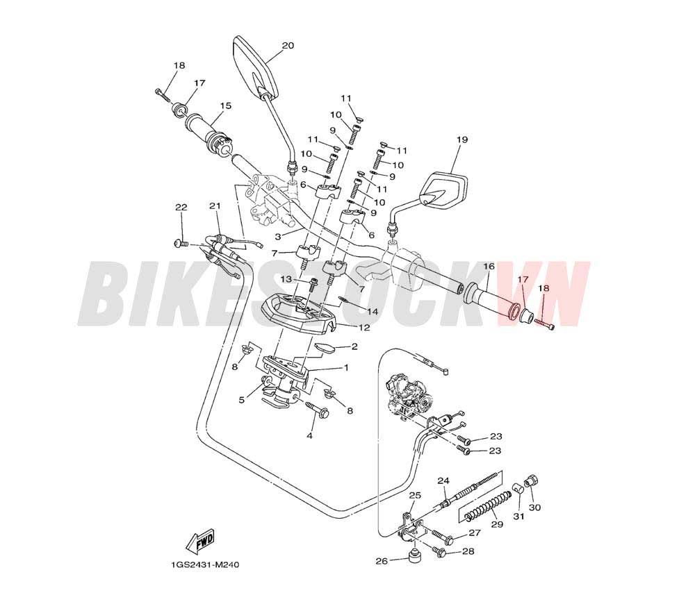 STEERING HANDLE & CABLE