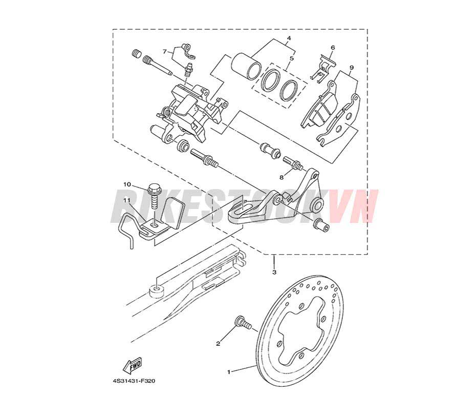 FIG-32_PHANH DẦU BÁNH SAU