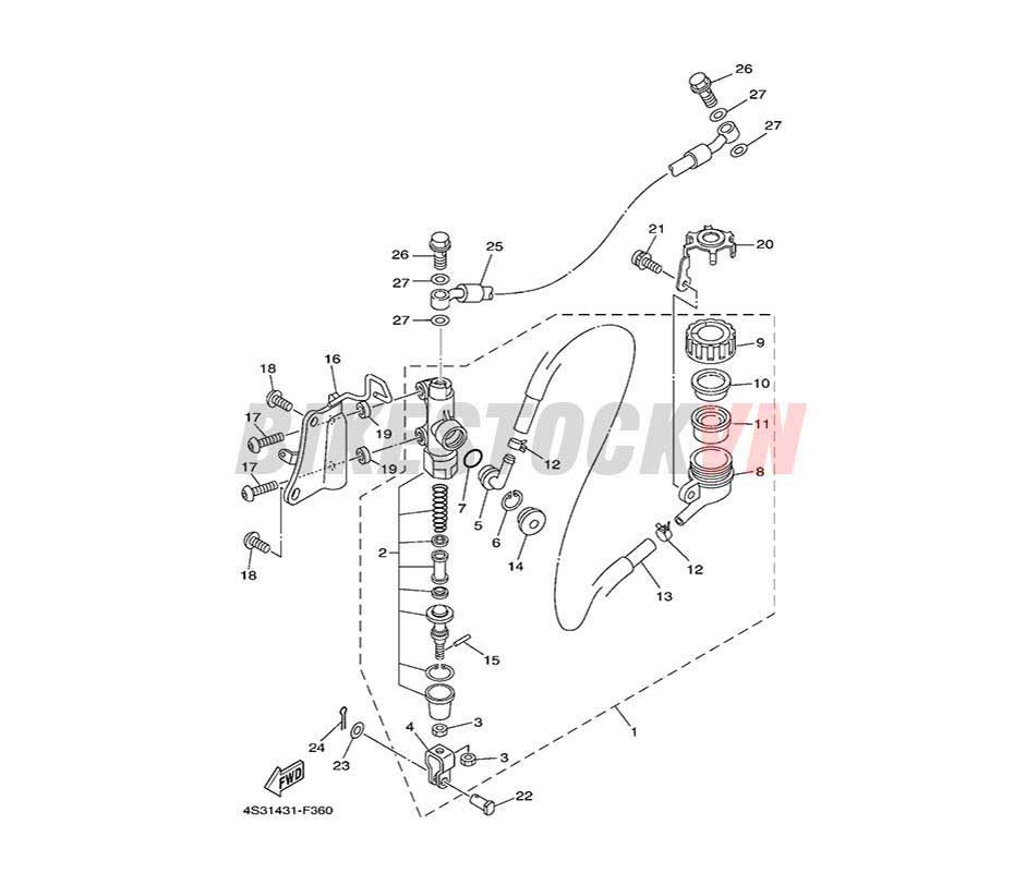 FIG-36_XY LANH PHANH ĐĨA SAU