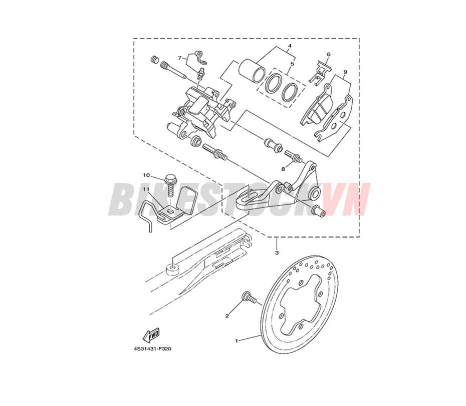 FIG-32_PHANH DẦU BÁNH SAU