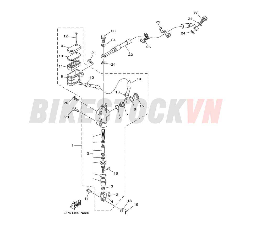 REAR MASTER CYLINDER