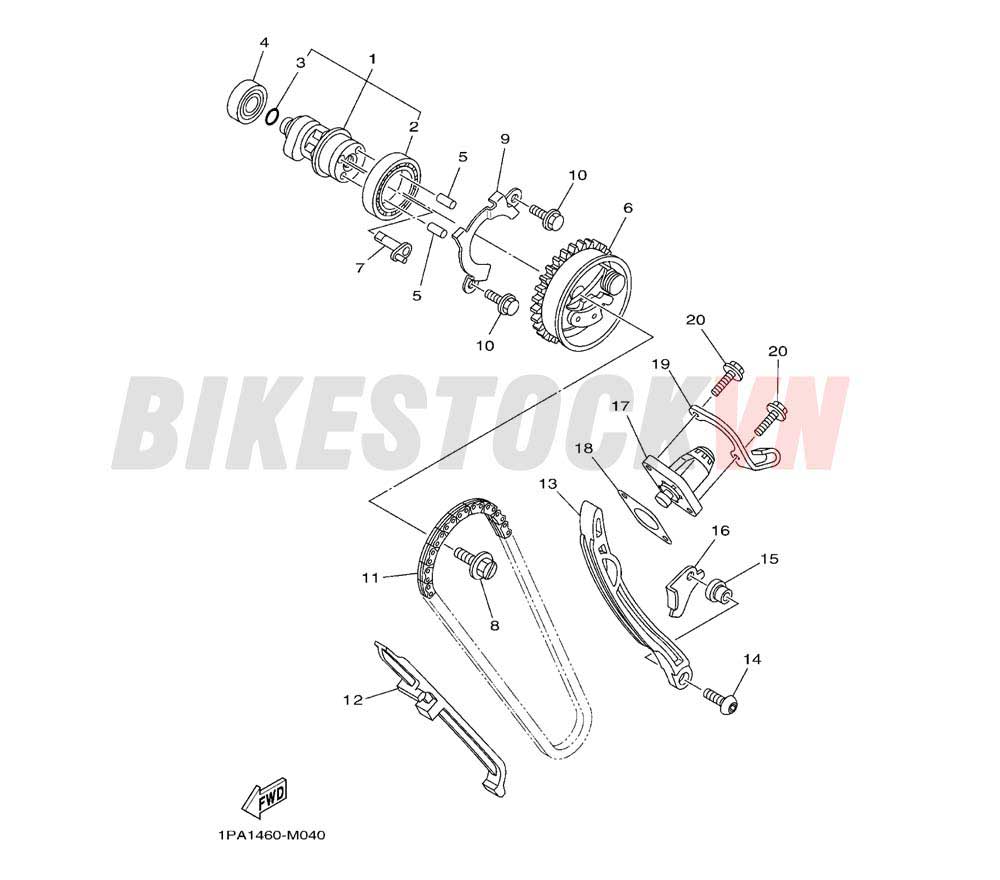 CAMSHAFT & CHAIN (2PL2/2PL3)