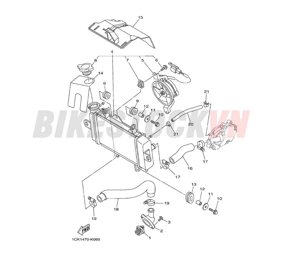 RADIATOR & HOSE (2PL2/2PL3)