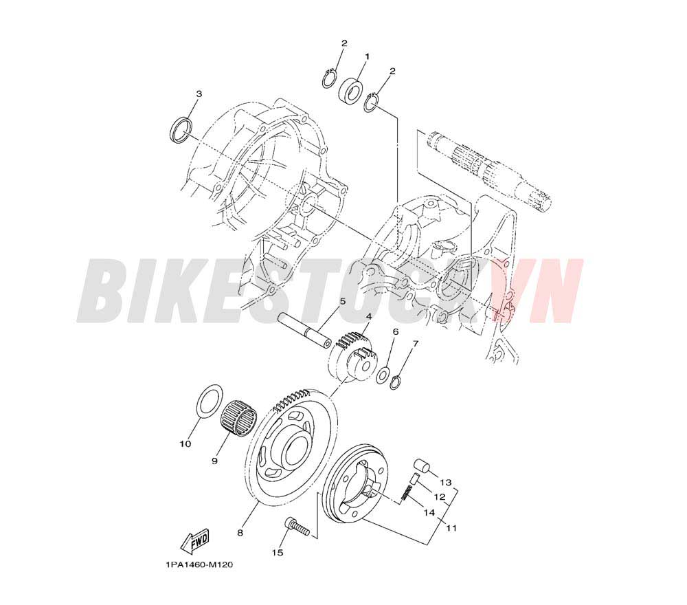 STARTER CLUTCH (2PL2/2PL3)