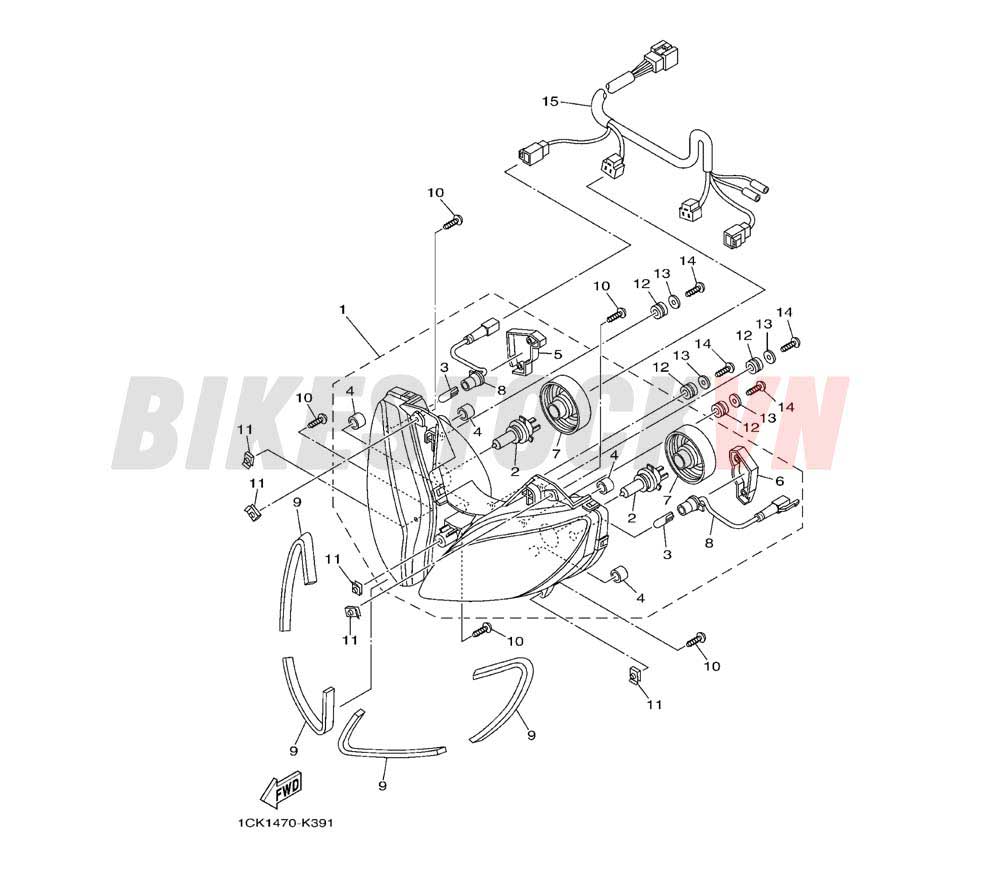 HEADLIGHT (2PL2/2PL3)