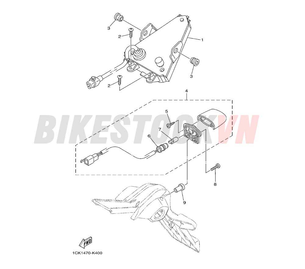 TAILLIGHT (2PL2/2PL3)