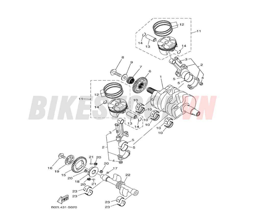 CRANKSHAFT & PISTON